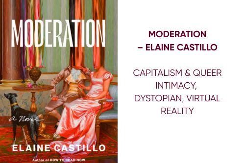 Moderation by Elaine Castillo (Viking) book cover 