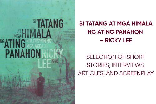 Si Tatang at mga Himala ng Ating Panahon – Ricky Lee book cover
