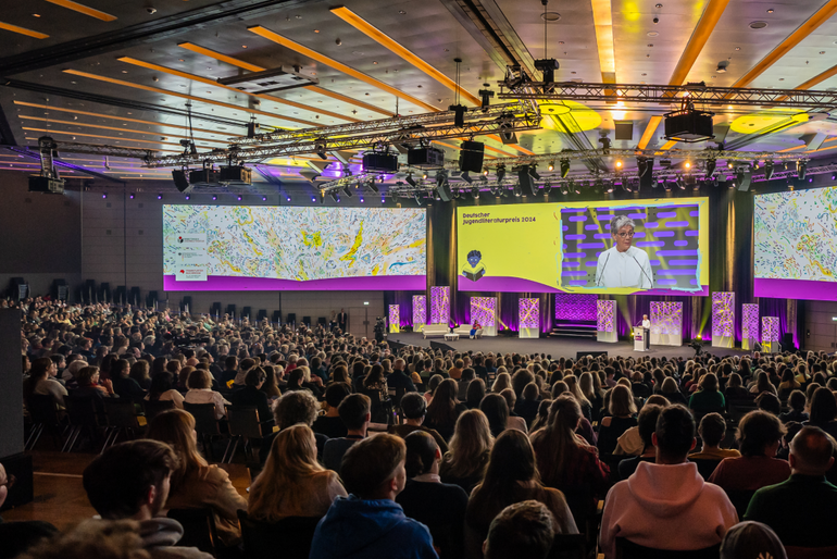 Speaker auf der CMF-Bühne