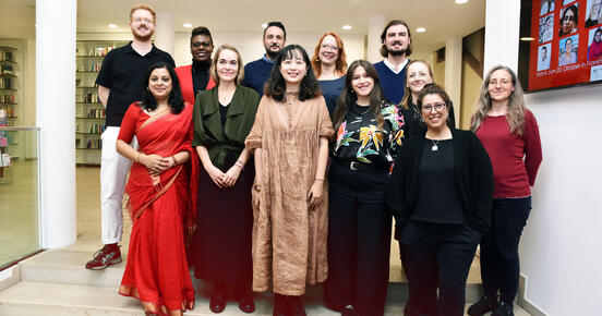 Teilnehmer:innen des Frankfurt Fellowship Programms 2024