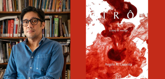 Angelo R. Lacuesta and Book Cover Dog Iro 