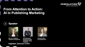 A live panel with publishing experts and a conversational AI