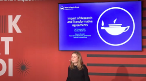 Impact of research and transformative agreements
