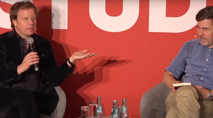 The new publisher of S. Fischer Verlag, Oliver Vogel, talks to the author Peter Stamm