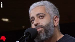 Der ARTE Poetry Slam mit Aidin Halimi auf der Frankfurter Buchmesse 2022