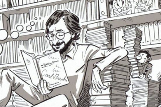 Alex Jakubowski im Comic-Stil