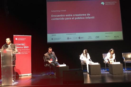 Fernando Moreno at one of the round tables at CONTEC México 2021