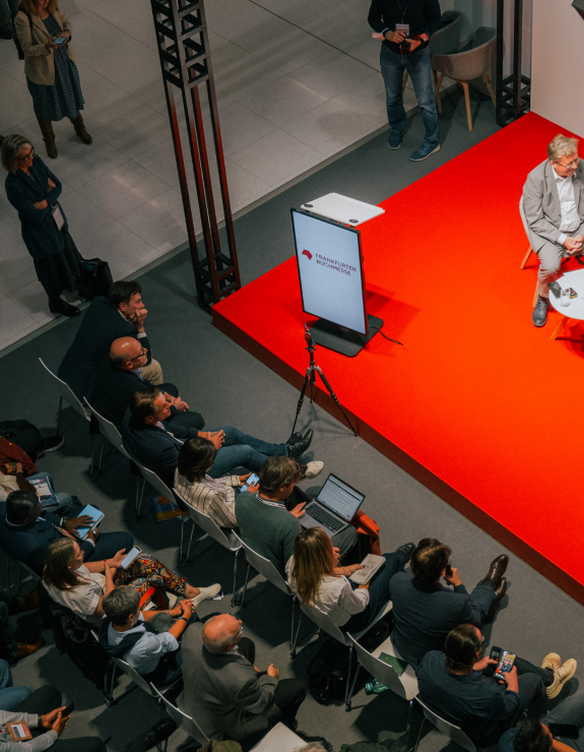 Speaker auf Bühne