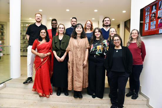 Teilnehmer:innen des Frankfurt Fellowship Programms 2024